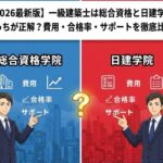 日建学院と総合資格どっち