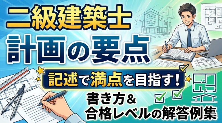 二級建築士の計画の要点等