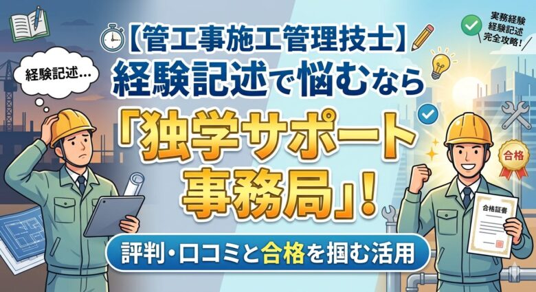 管工事施工管理の独学サポート