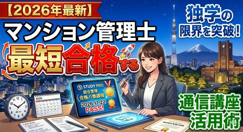 マンション管理士の通信講座