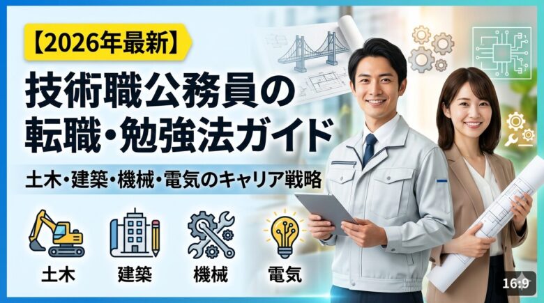 技術系公務員試験の勉強法