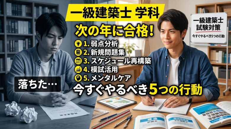 不合格からの合格