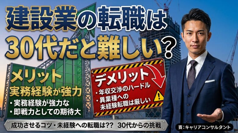30代の建設転職